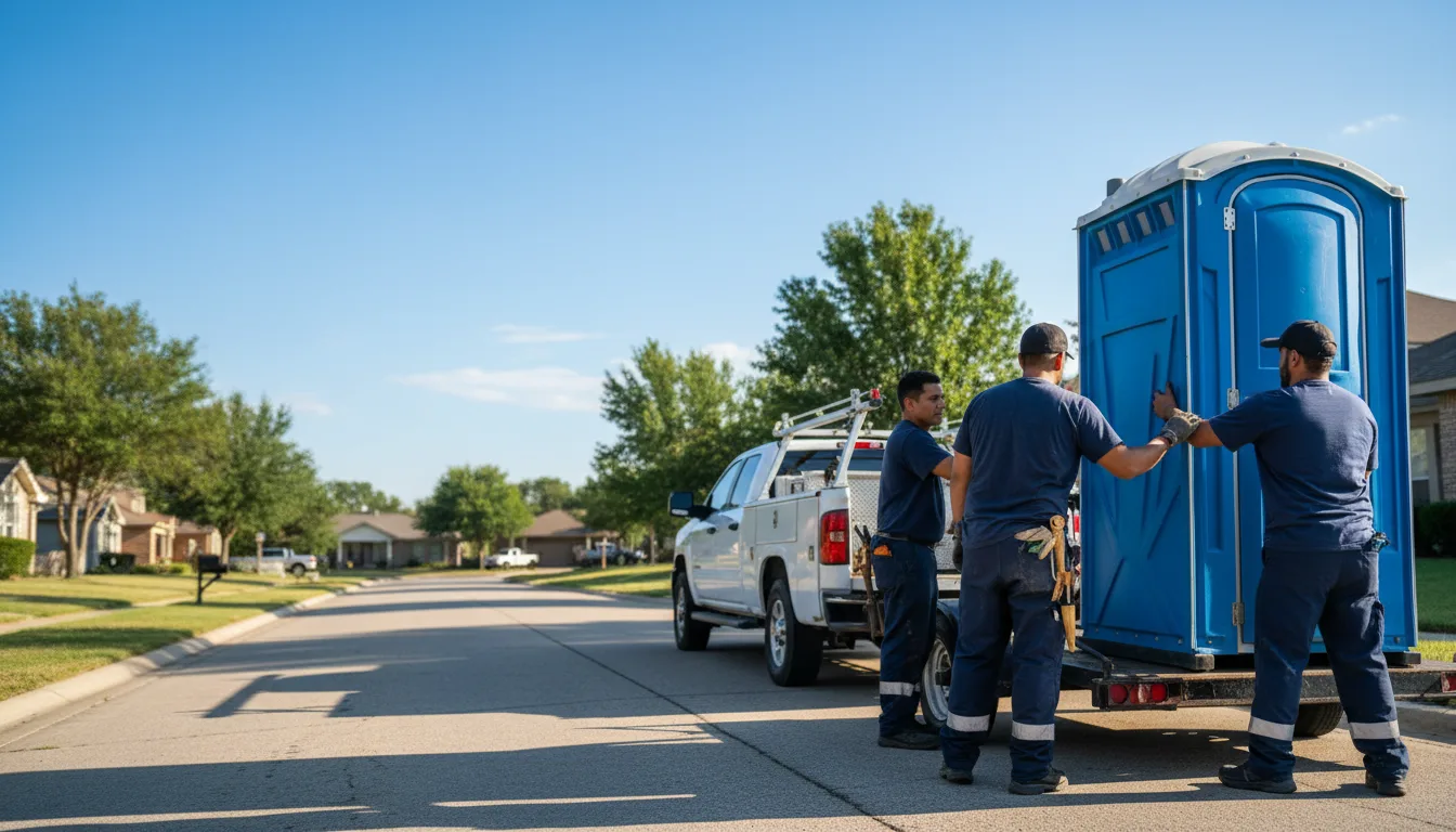 Portable Toilet Rental in Little Rock, AR near me